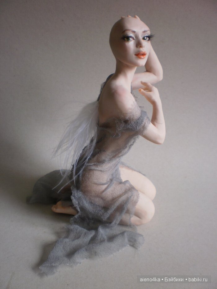 Утро Ангела. Авторская кукла ручной работы