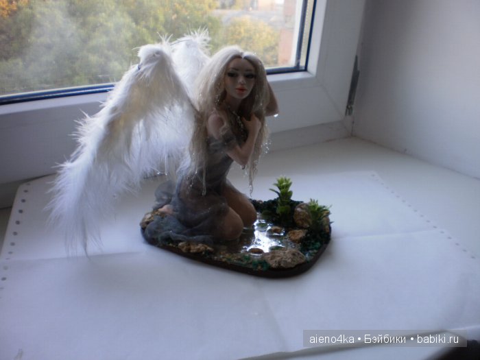 Утро Ангела. Авторская кукла ручной работы