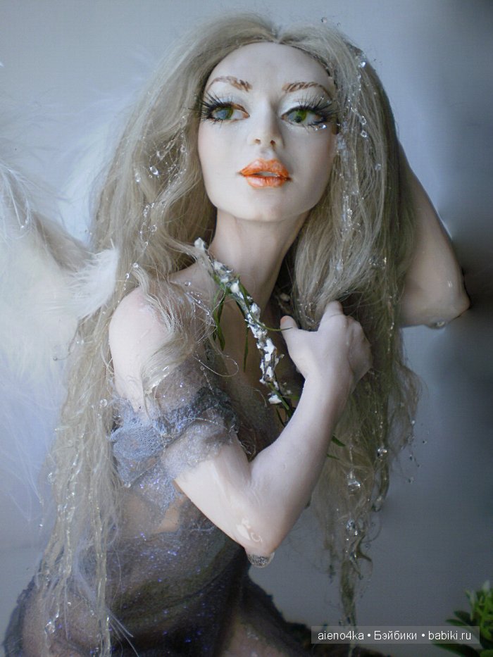 Утро Ангела. Авторская кукла ручной работы