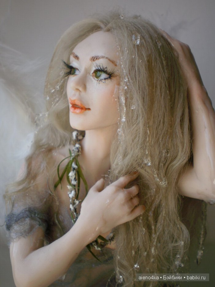 Утро Ангела. Авторская кукла ручной работы