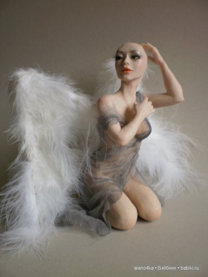 Утро Ангела. Авторская кукла ручной работы