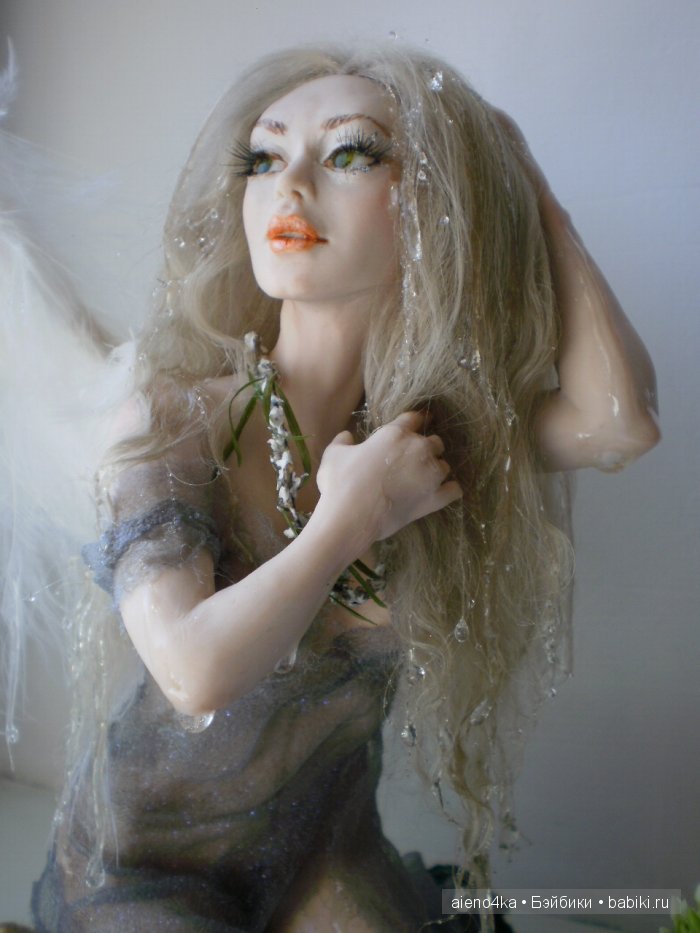 Утро Ангела. Авторская кукла ручной работы