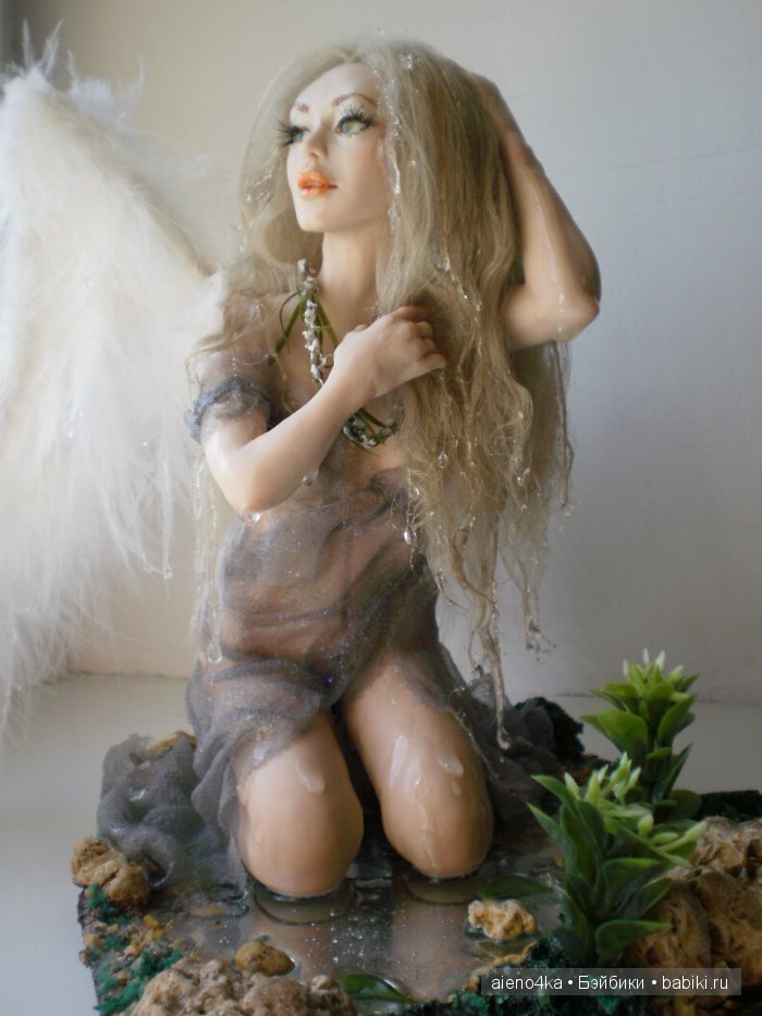 Утро Ангела. Авторская кукла ручной работы