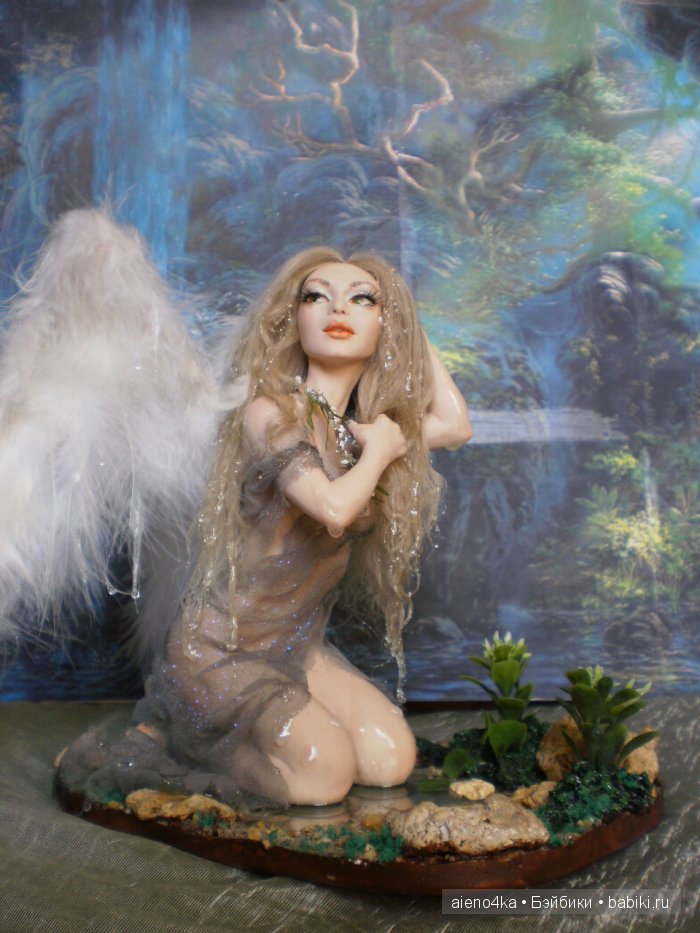 Утро Ангела. Авторская кукла ручной работы