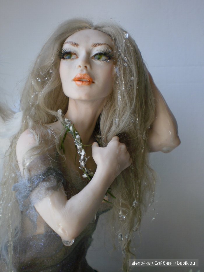 Утро Ангела. Авторская кукла ручной работы