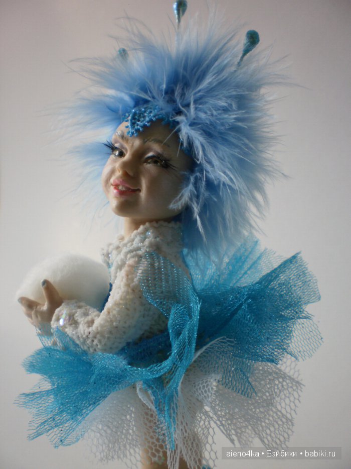 Снежинка-2. Авторская кукла