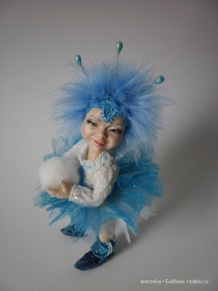 Снежинка-2. Авторская кукла