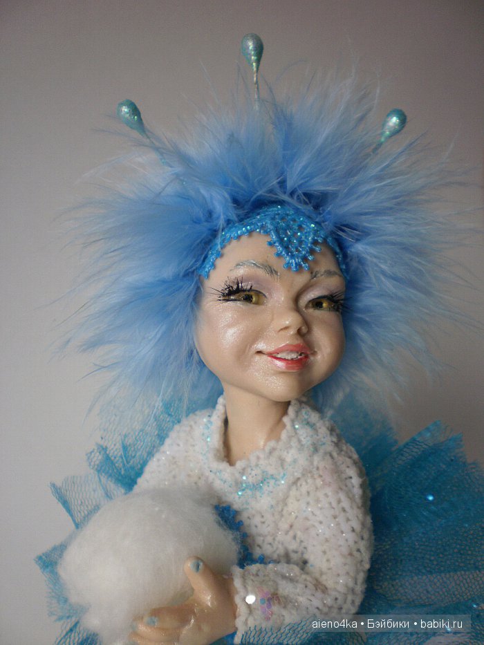 Снежинка-2. Авторская кукла