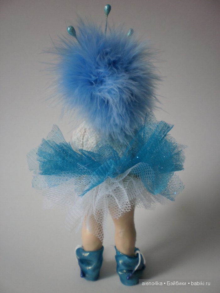 Снежинка-2. Авторская кукла (фото 9)