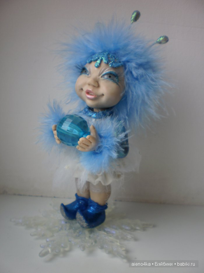 Снежинка-2. Авторская кукла