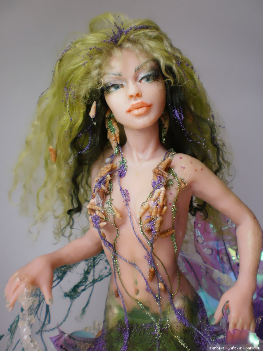 Вкус океана — Лепка авторских кукол: полимерная глина