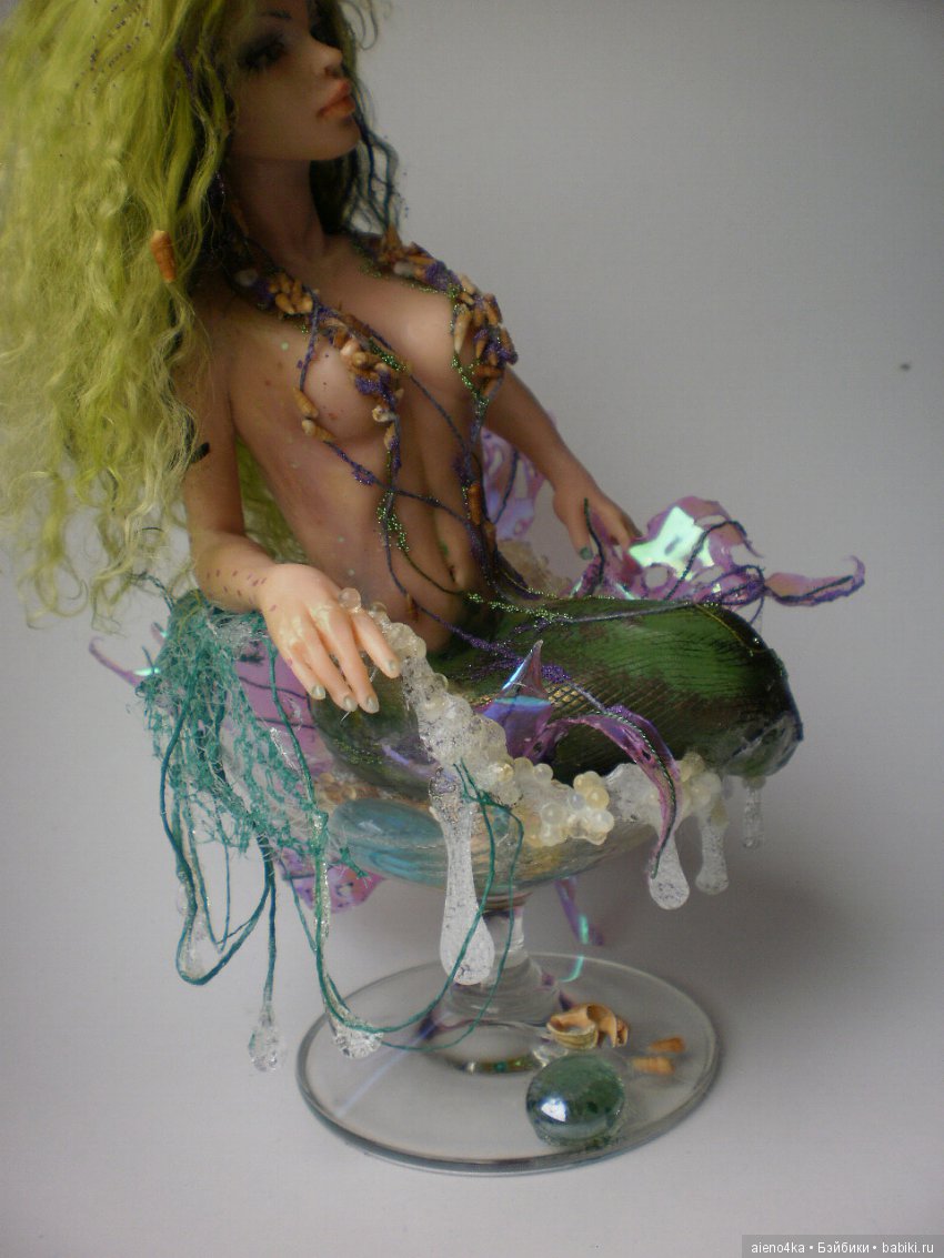 Вкус океана — Лепка авторских кукол: полимерная глина (фото 9)
