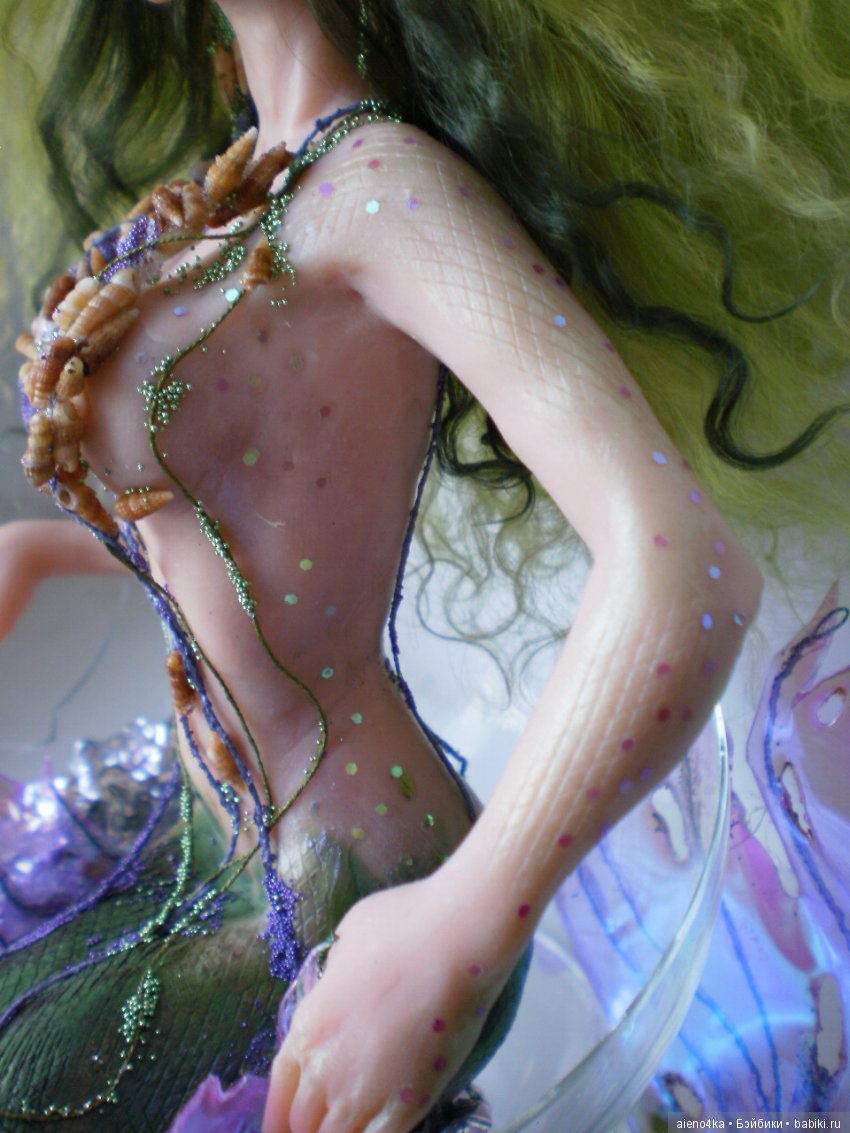 Вкус океана — Лепка авторских кукол: полимерная глина (фото 8)