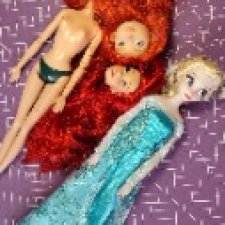 Принцессы Disney набор кукла, головы, телл