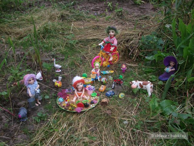 Как девочки провели свой отпуск в деревне | Бэйбики Как девочки провели свой отпуск в деревне