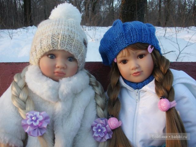 Прогулка Алены, кукла от Сони Хартман - Хелен (Heart and Soul Dolls) и встреча с подружкой Николькой (фото 8)