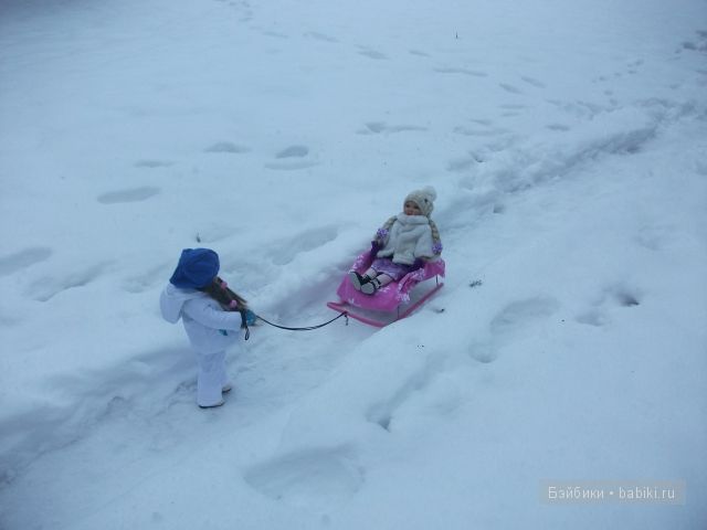 Прогулка Алены, кукла от Сони Хартман - Хелен (Heart and Soul Dolls) и встреча с подружкой Николькой