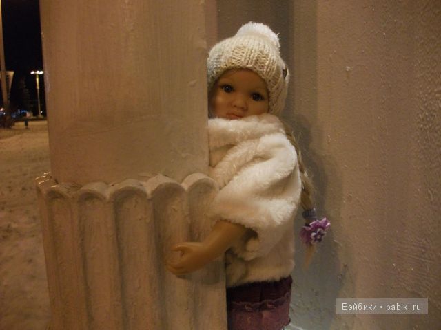 Прогулка Алены, кукла от Сони Хартман - Хелен (Heart and Soul Dolls) и встреча с подружкой Николькой