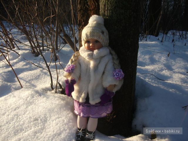 Прогулка Алены, кукла от Сони Хартман - Хелен (Heart and Soul Dolls) и встреча с подружкой Николькой