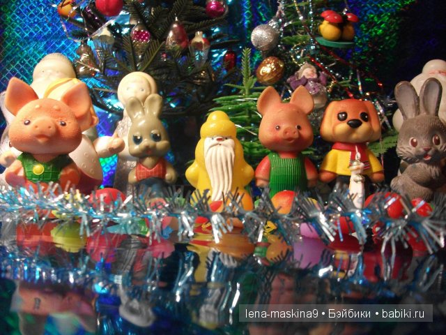 Воспоминания о детстве! Куколки,игрушки, елочки