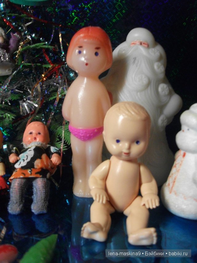 Воспоминания о детстве! Куколки,игрушки, елочки