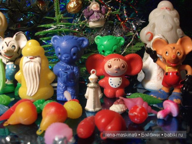 Воспоминания о детстве! Куколки,игрушки, елочки