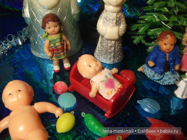 Воспоминания о детстве! Куколки,игрушки, елочки