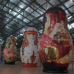 Выставка гиганских матрешек