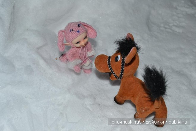 Прогулка куклы (БЖД) Луши в вечернем лесу (фото 7)