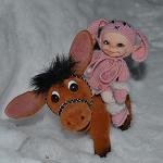 Прогулка куклы (БЖД) Луши в вечернем лесу!