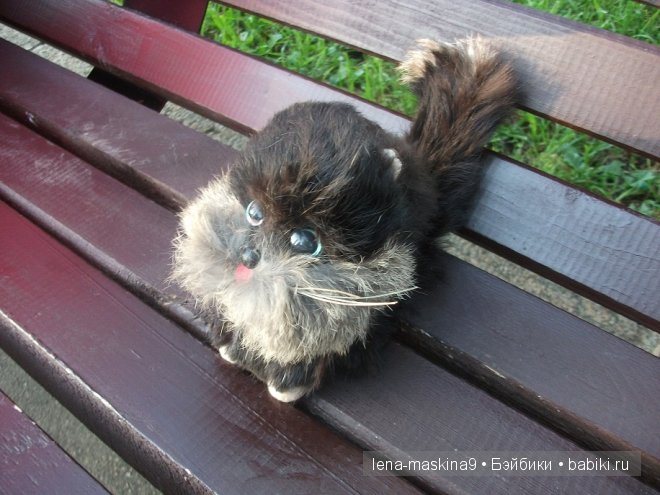 Котята на прогулке :) Игрушки нашего детства