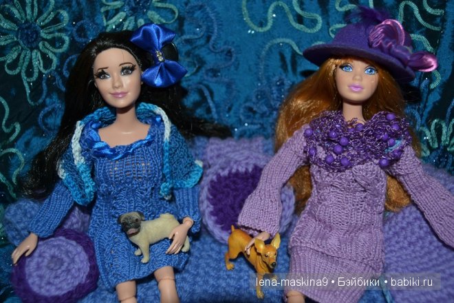 Мои красоточки, шарнирные куколки (Барби) (фото 5)
