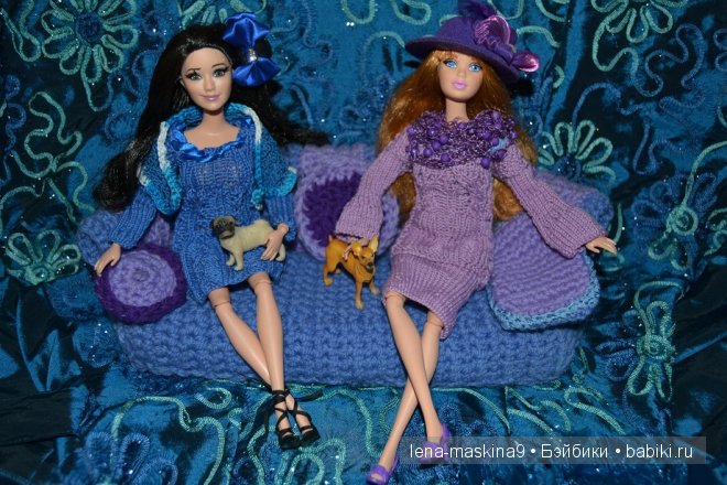 Мои красоточки, шарнирные куколки (Барби) (фото 4)