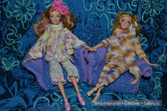 Мои красоточки, шарнирные куколки (Барби)
