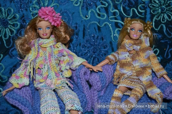 Мои красоточки, шарнирные куколки (Барби)