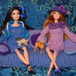 Мои красоточки, шарнирные куколки (Барби)