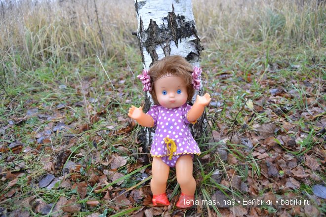 Моя любимица-кукла непослушная Аленка, снова со мной