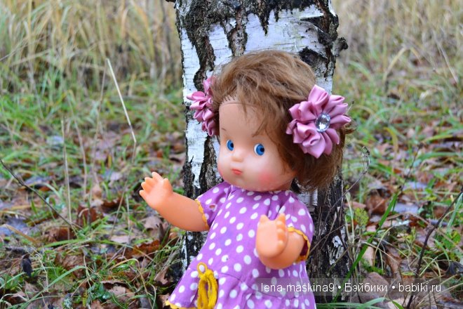 Моя любимица-кукла непослушная Аленка, снова со мной