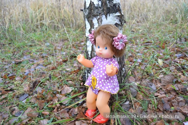 Моя любимица-кукла непослушная Аленка, снова со мной