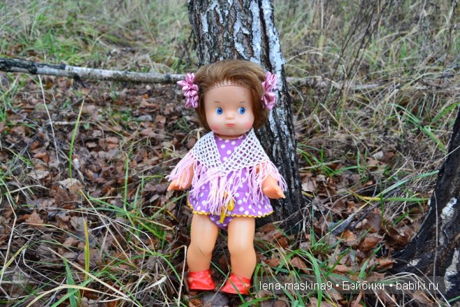 Моя любимица-кукла непослушная Аленка, снова со мной