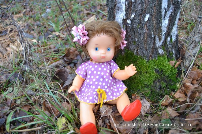 Моя любимица-кукла непослушная Аленка, снова со мной