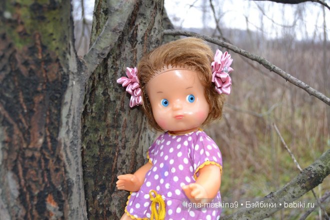 Моя любимица-кукла непослушная Аленка, снова со мной (фото 7)