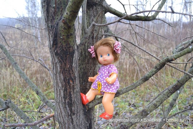 Моя любимица-кукла непослушная Аленка, снова со мной (фото 6)