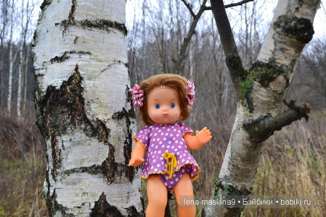 Моя любимица-кукла непослушная Аленка, снова со мной