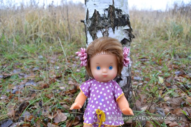 Моя любимица-кукла непослушная Аленка, снова со мной (фото 10)