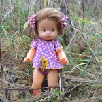 Моя любимица-кукла непослушная Аленка, снова со мной