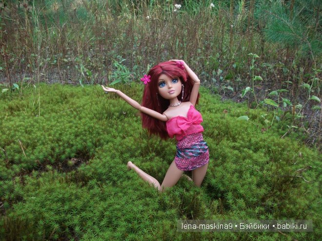 Лето кончилось, за окошком дождик, а так хочеться тепла и солнышка!!! (Шарнирная куколка и лето)