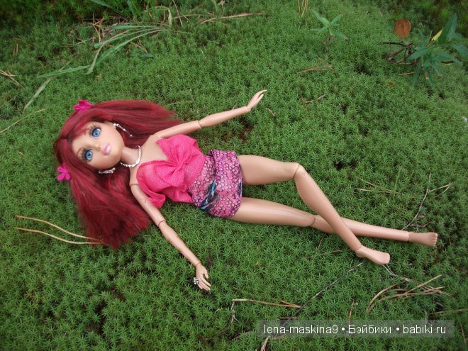 Лето кончилось, за окошком дождик, а так хочеться тепла и солнышка!!! (Шарнирная куколка и лето)