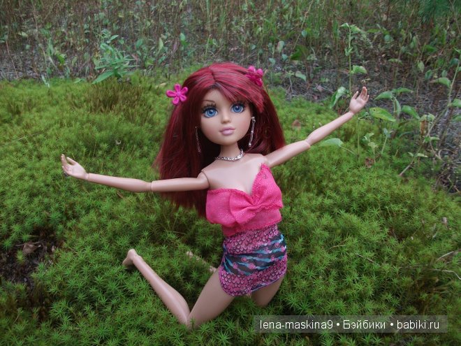 Лето кончилось, за окошком дождик, а так хочеться тепла и солнышка!!! (Шарнирная куколка и лето)