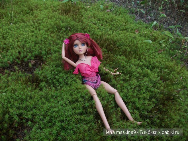 Лето кончилось, за окошком дождик, а так хочеться тепла и солнышка!!! (Шарнирная куколка и лето)